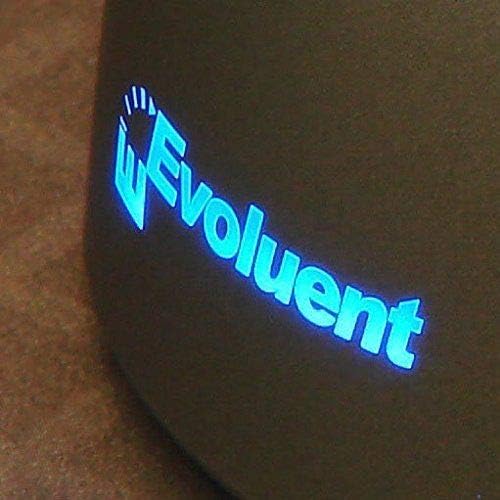 Jestik Evoluent Mouse VM4RW - VerticalMouse 4 Right Hand Ergonomic Design Evoluent Vertical Mouse with Wireless Connection for Comfort and Precision Plus Microfiber Cloth (Regular Size)