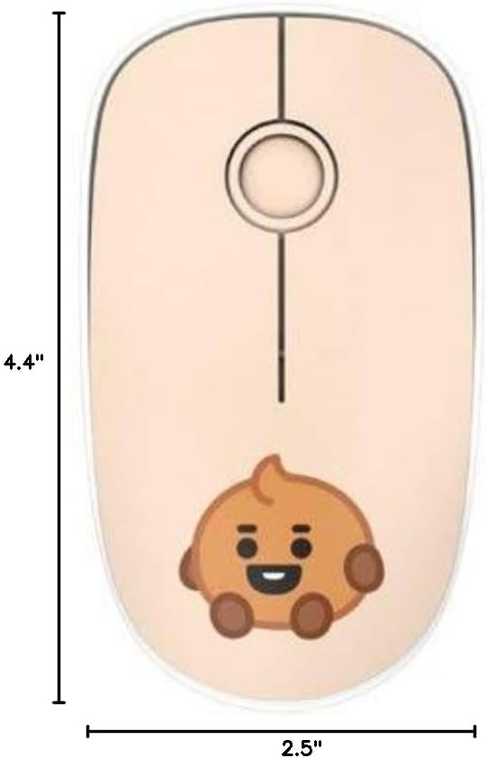BT21 Baby Wireless Silent Mouse by Royche (Shooky)