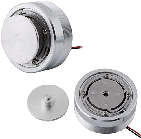 POCREATION Bass Shaker Vibration Speaker 1Pcs 50Mm 2Inch Internal Magnetic Type All Frequency Resonance Speaker Strong Bass Loudspeaker (4 25W)