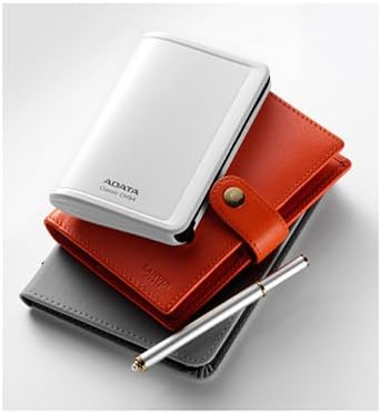 ADATA USA CH94-500GB 2.5PORTABLE HDD with wrap White