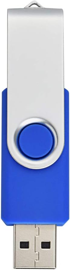 Aiibe 10 Pack 4GB Flash Drive USB Flash Drive Thumb Drives USB 2.0 Memory Stick Wholesale/Lot/Bulk (4GB 10 Pack Blue)