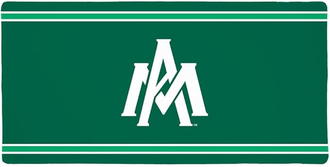 University of Arkansas at Monticello Bull Weevil Primary Logo Stripes Large Gaming Mouse Pad Desk Mat with Stitched Edges Non-Slip Base for Gamer Home and Office 31.5 x 15.7