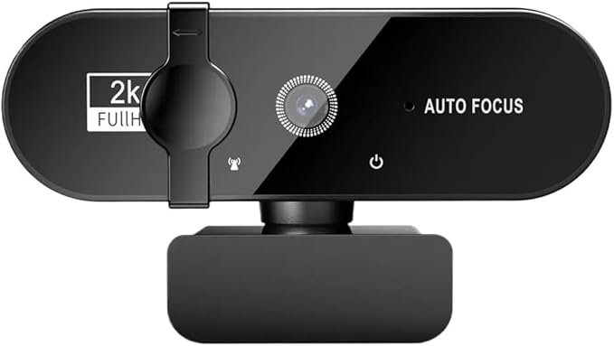 Webcam 1080P Camera 2K with Microphone Web Cam for PC Laptop Video Shooting