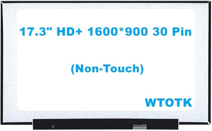 17.3 HD+ LCD Screen Replacement LED Display for HP 17Z-CP000 17Z-CP100 17Z-CP300 (Non-Touch)