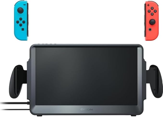 Orion Portable Monitor - 11.6 HD IPS Gaming Display &amp Dock for Nintendo Switch Compatible with HDMI Consoles Xbox PS5 Mobile Gaming Devices - Stereo Speakers Ergo Handles