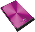 A-Data USA 2.5-Inch USB 2.0 500 GB External Hard Drive with Leather Storage Case - ANH92500GUCPK (Pink)