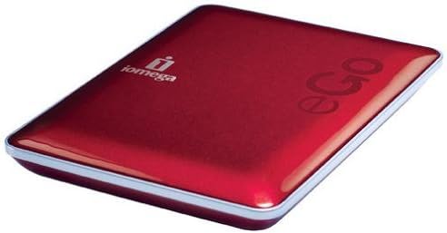 Iomega eGo Portable Hard Drive USB 2.0 320GB Red 34658