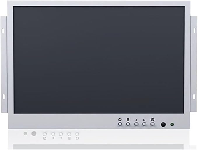 1pc Open Frame Style White Color 10.1 Inch 1280x800 Metal Touch Monitor with AV BNC VGA HDMI USB Interface(Capacitive Touch)