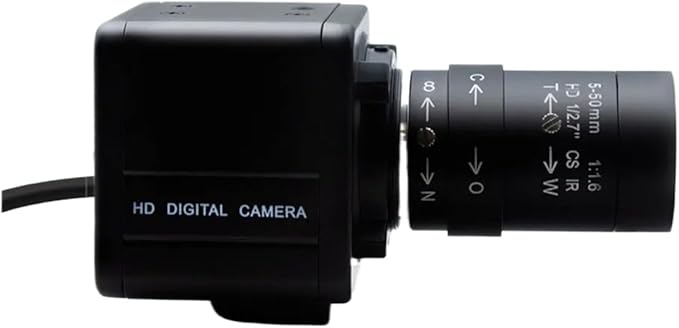 5 50mm HD Industrial Camera Living Stream Webcam 1 27 CS Mount F1 Manual Zoom Lens 3 4 5 8MP CMOS Digital Camera