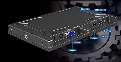 LILLIPUT 10.1 FA1016/C/T IPS FHD 1000:1 Capacitive Mutli-Touch HDMI/VGA Support 4K 30Hz Glass+Glass Technology with Free Desktop Stand USA Official Seller VIVITEQ (USA Service Directly)