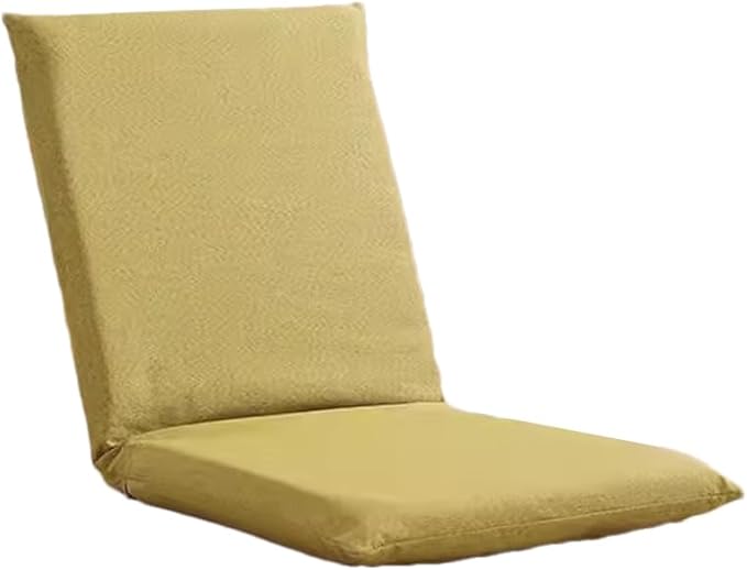 BTZHY Floor Chair Floor Chair Meditation Floor Chair Lazy Sofa Chair with Back Support Portable Floor Chair Ergonomic Lounger Sofa for Seating Gaming Reading TV WatchingGreenS