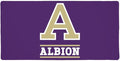 Albion College Britons Primary Logo Large Gaming Mouse Pad Desk Mat with Stitched Edges Non-Slip Base for Gamer Home and Office 31.5 x 15.7