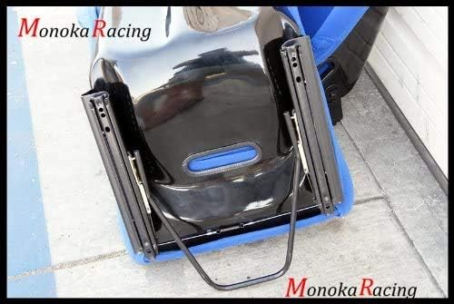 Medium Size Single Comfortable Fabric Simulator Cockpit Gaming Chair Racing Seat (Blue-Single)