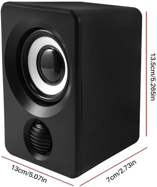 Surround Computer Speakers with Stereo Wired Powered Multimedia Speaker for PC/Laptops/Smart Phone