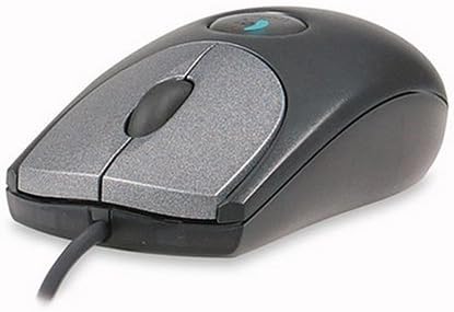 Logitech 930808 Corded Optical Wheel Mouse ? Black