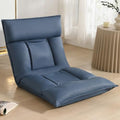 BTZHY Floor Chair Floor Chair with Backrest Foldable Floor Chair for Adults Lazy Sofa Meditation Chair Window Chair Floor Seating Lounge for Reading Watching TV Meditation (/Orange)