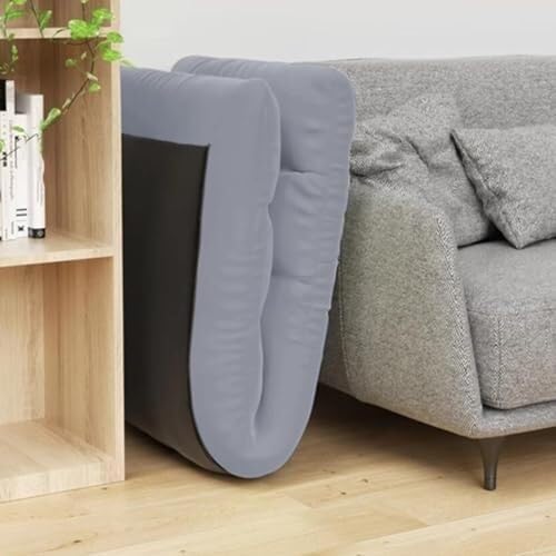 ELEFOCUS Floor Chair with Backrest Foldable Padded Teens Adults Lazy Sofa Meditation Chair Window Chair(/GrayB)