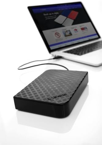 Verbatim 47687 8 TB 3.5-Inch Store 'n' Save USB 3.0 Desktop Hard Disk Drive - Black