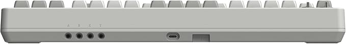 8BitDo Retro Mechanical Keyboard Bluetooth/2.4G/USB-C Hot Swappable Gaming Keyboard with 87 Keys Dual Super Programmable Buttons for Windows and Android - M Edition