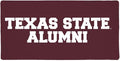 Texas State Alumni Large Gaming Mouse Pad Desk Mat with Stitched Edges Non-Slip Base for Gamer Home and Office 31.5 x 15.7