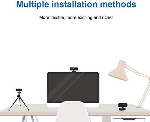 Computer Camera Full HD 1080P Webcam Video Camera with Microphone USB for PC Desktop Laptop OS for Live Broadcast Video Calling Conference Work