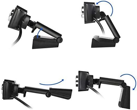 Computer Camera USB Genuine 1080P Webcam Camera Digital Web Cam with Mic for Laptop Desktop Widescreen pc (Color : 720P)