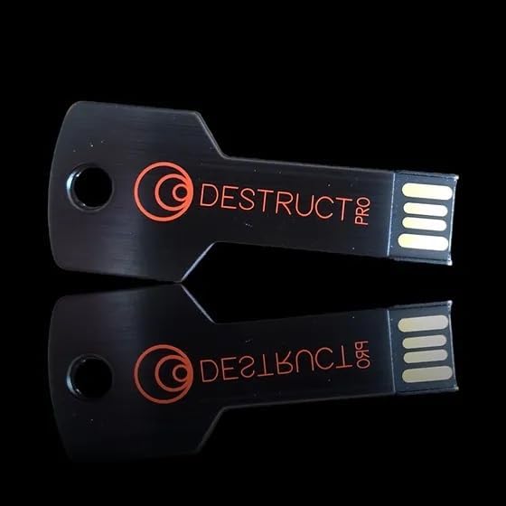 Lovell DESTRUCT PRO - USB Hard Drive Eraser &amp Data Destruction Tool - 3 Phase Crytopgraphic Wipe - Super Fast SMART Technology - Multi-Drive Compatibility - Works With HDD SSD &amp External Har