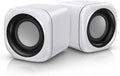 Computer Speakers for Desktop Computer Speaker Deep Bass Sound Loudspeaker USB Mini Audio Speakers for Laptop Notebook Desktop PC Multimedia Loudspeakers(A)