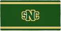 St. Norbert College Green Knights Primary Logo Stripes Large Gaming Mouse Pad Desk Mat with Stitched Edges Non-Slip Base for Gamer Home and Office 31.5 x 15.7