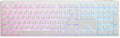 Ducky One 3 Pure White Hotswap RGB Mechanical Keyboard (Cherry MX Silver)