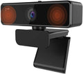 2K Webcam with Microphone 1080P 60fps Computer Mini Web Camera for PC Laptop
