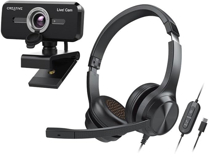 Creative Live! Cam Sync 1080p V2 Chat USB Bundle