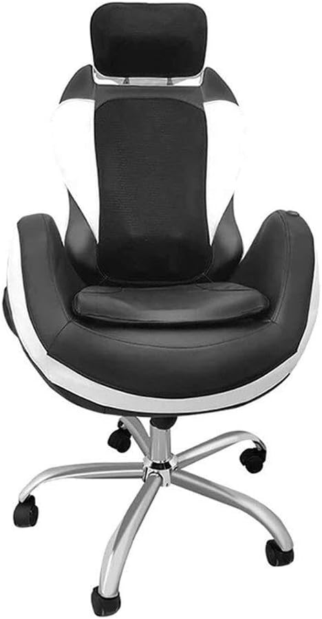 Ergonomic Massage Office Chair with Lumbar Support and Adjustable Neck Module High Back PC Gaming Chair with Footrest