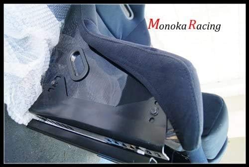 (A Pair) Large Size Single Comfortable Fabric Simulator Cockpit Gaming Chair Racing Seat (Black-Single Large)