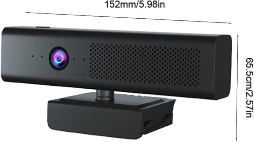 1080p Business Webcam with Privacy Camera with Built-in Microphone Full High Plug