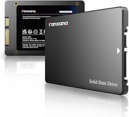 fanxiang S101 250GB SSD SATA III 6Gb/s 2.5 Internal Solid State Drive Read Speed up to 550MB/sec Compatible with Laptop and PC Desktops(Black)