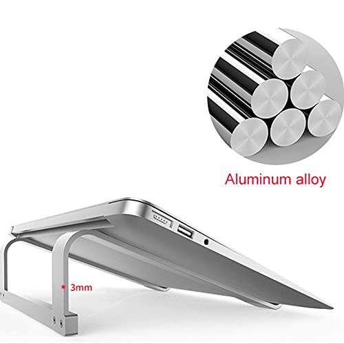 Aluminum Alloy Folding Notebook Laptop Stand 11-17 inch for Non-Slip Cooling Bracket Notebook Stand(D)