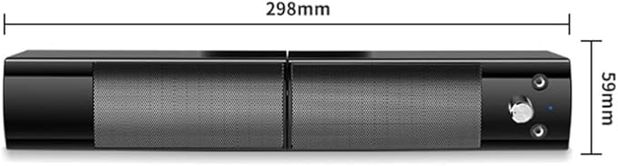 Computer Speakers for Desktop Computer Speakers Detachable Speaker Movie Surround Sound Subwoofer for Computer PC Laptop USB Music Player(CStandard Version)