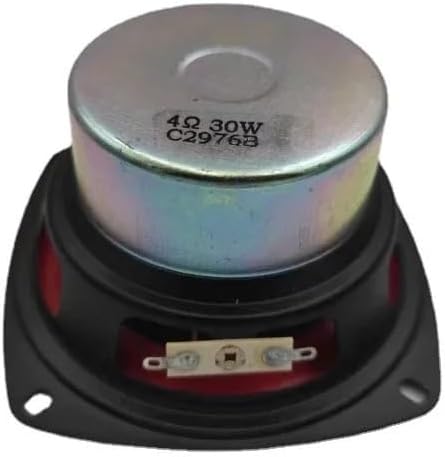 1Pcs 4 Inch Midrange Bass Speaker 4 Ohm 30W Full Range Speakers Foam Edge Computer Speaker Multimedia Loudspeaker