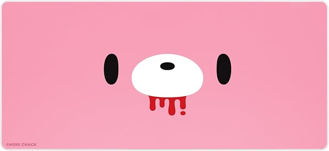 Stare Bear - Gloomy Bear Gaming Desk Mat – Large Extended Mouse &amp Keyboard Pad