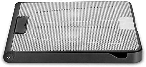 Laptop Cooling Pad Gaming 6Fans 15.6inch Laptop Cooler Stand Fan Adjustable Foldable Long StandBlack