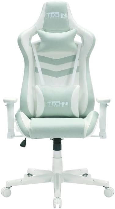 Maykoosh Ergonomic Gaming Chair - Pastel PC Office Chair - High-Back Adjustable Comfort