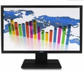 acer V206Q A 20 Class LCD Monitor - 16:9 - Black - 19.5 Viewable - 200 Nit - 6 ms - HDMI - VGA