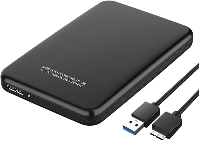 USB3.0 External Hard Disk 500GB 1TB 2TB Storage Device Drive 7200rpm Drive Mobile Hard Disk HDD 2.5(Color:DSize:2TB)