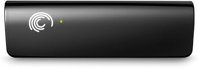 Seagate USB 2.0 External Hard Drive 1 TB USB 2.0 External Hard Drive ST310005EXA101-RK - Black