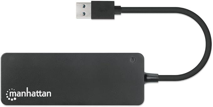 Manhattan 7-Port USB Hub A Male A Female 5Gbps Black