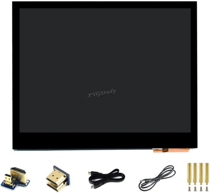 3.5inch HDMI Capacitive 640×480 Touch IPS LCD Display (E) with Audio Jack for Raspberry Pi Jetson Nano Tinker Board 2/ PC Windows 11/10 / 8.1/8 / 7