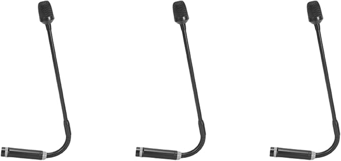 3X Professional Dynamic DJ Microphone for Mixer Dedicated Disc Shouting Microfone KTV Bar Gooseneck DJ Mic