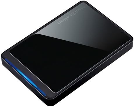 Buffalo MiniStation Stealth 1 TB USB 2.0 Portable Hard Drive - HD-PCT1U2/BK
