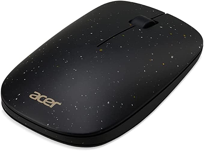 acer Vero 3 Button Mouse | 2.4GHz Wireless | 1200DPI | Made with Post-Consumer Recycled (PCR) Material | Certified Works with Chromebook | Black (Pack of 20)